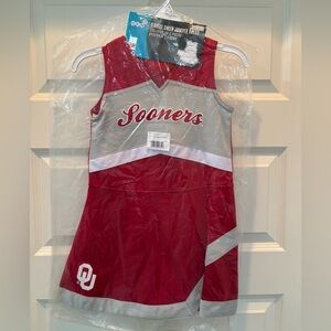 NWT Oklahoma Sooners Cheer Uniform